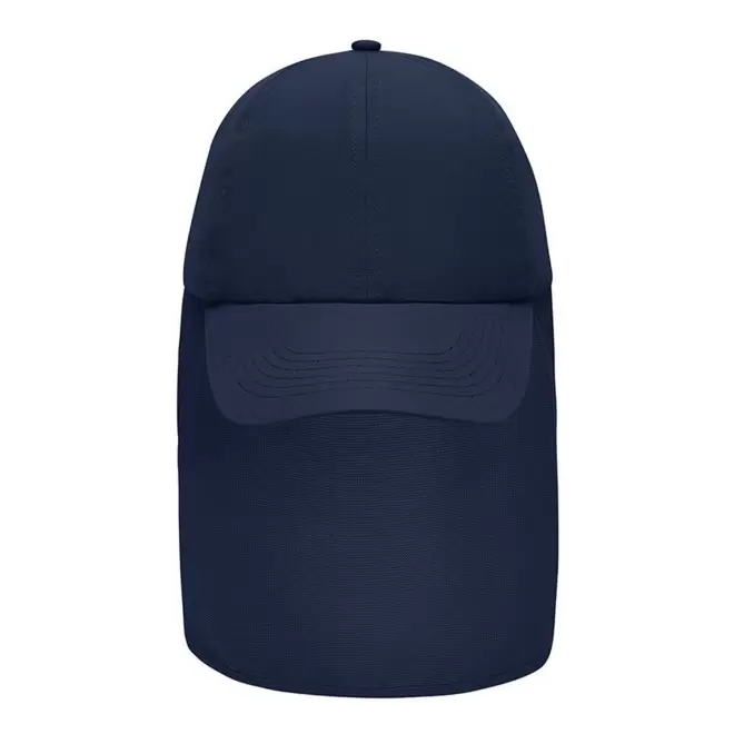 CASQUETTE DE TRAVAIL PROTEGE NUQUE PERSONNALISABLE 'DAIBO' - bleu marine