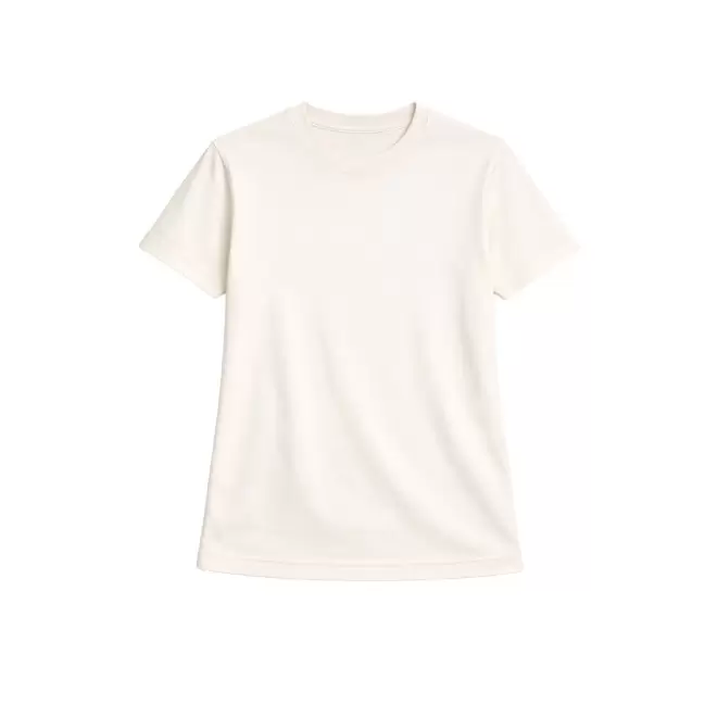 T-SHIRT OVERSIZE PUBLICITAIRE FEMME 'HERSCH' - écru
