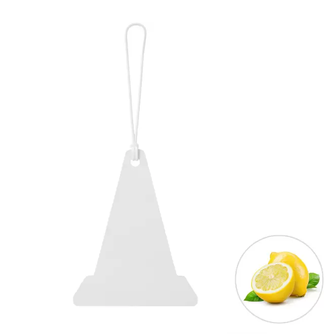 DESODORISANT VOITURE PERSONNALISABLE 'KENDO CONE CHANTIER' - citron