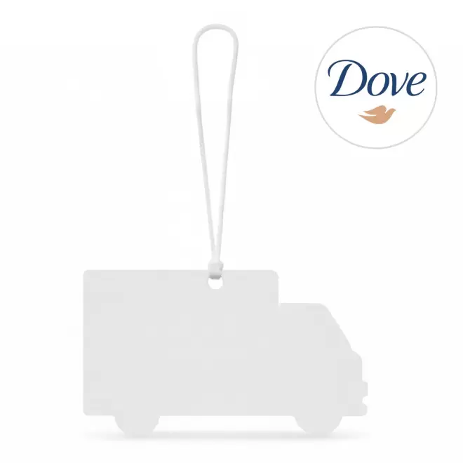 DESODORISANT VOITURE PERSONNALISABLE 'KENDO CAMION' - Dove