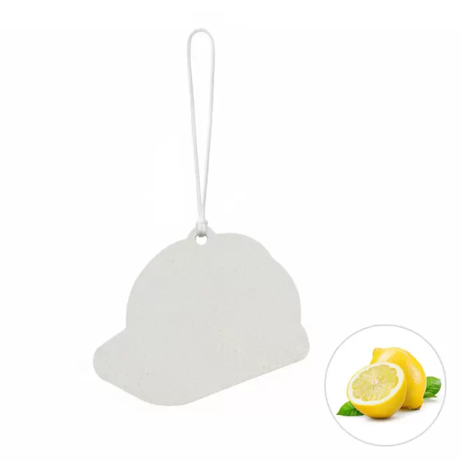 DESODORISANT VOITURE PERSONNALISABLE 'KENDO CASQUE' - citron