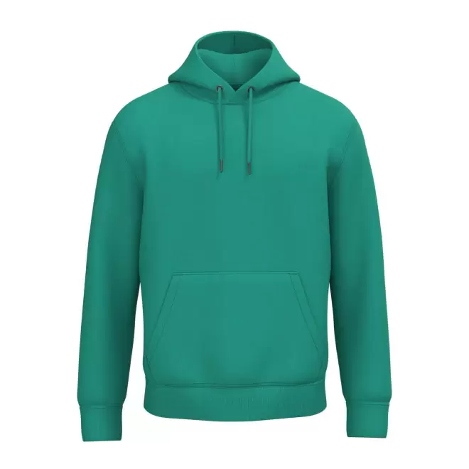 SWEAT-SHIRT MIXTE CAPUCHE PERSONNALISABLE 'NATIF' - vert menthe