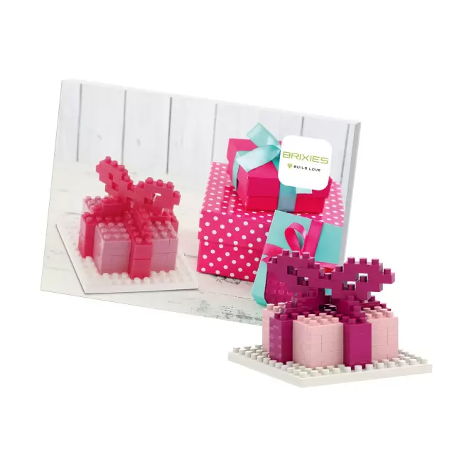 BRIXIES PUZZLE 3D PERSONNALISABLE 'POSTCARD' - cadeau