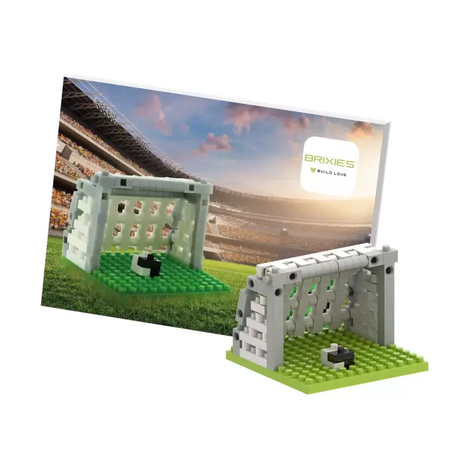 BRIXIES PUZZLE 3D PERSONNALISABLE 'POSTCARD' - football