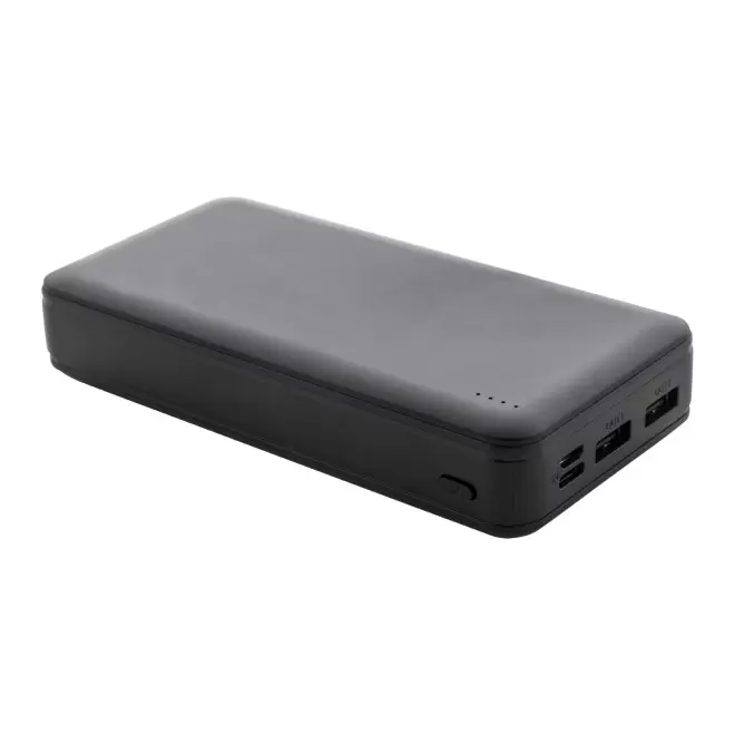 POWERBANK RECYCLE 20 000 MAH PERSONNALISABLE 'CIRCO' - noir