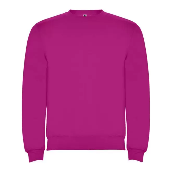 RAPIDE 4J - SWEAT COL ROND MIXTE PERSONNALISABLE 'RAPHAEL' - fuchsia