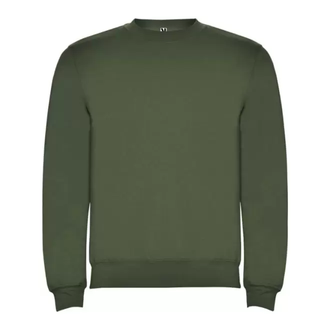 RAPIDE 4J - SWEAT COL ROND MIXTE PERSONNALISABLE 'RAPHAEL' - vert kaki