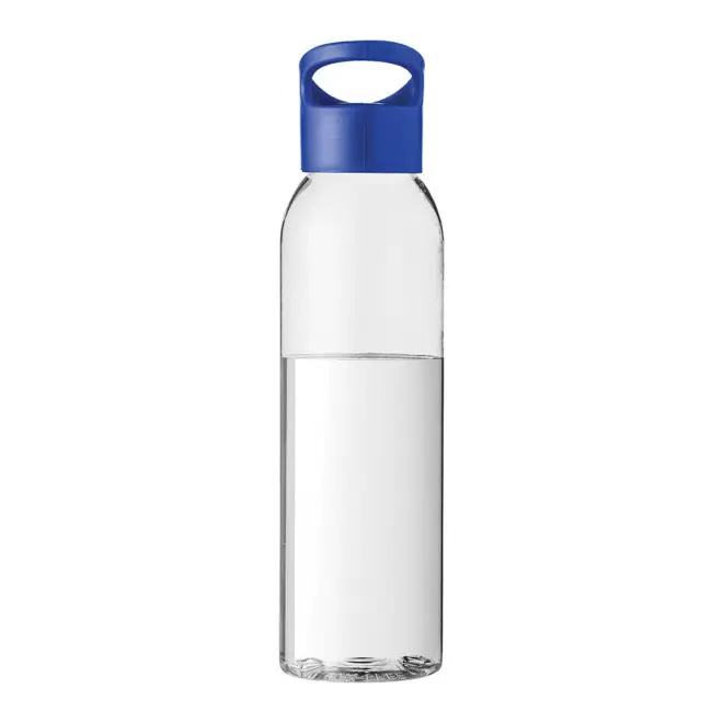BOUTEILLE PUBLICITAIRE CORPS TRANSPARENT 650ML 'SIMCOE' - bleu