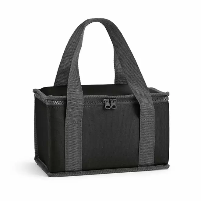 SAC ISOTHERME PERSONNALISABLE 5L EN RPET 'FLOKYNO' - noir