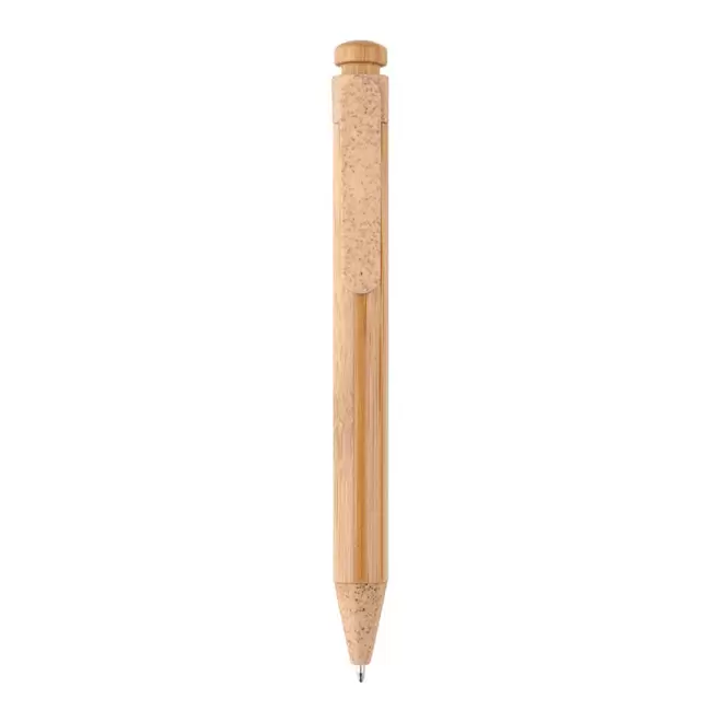 STYLO EN BAMBOU PERSONNALISABLE 'FARGESIA' - orange