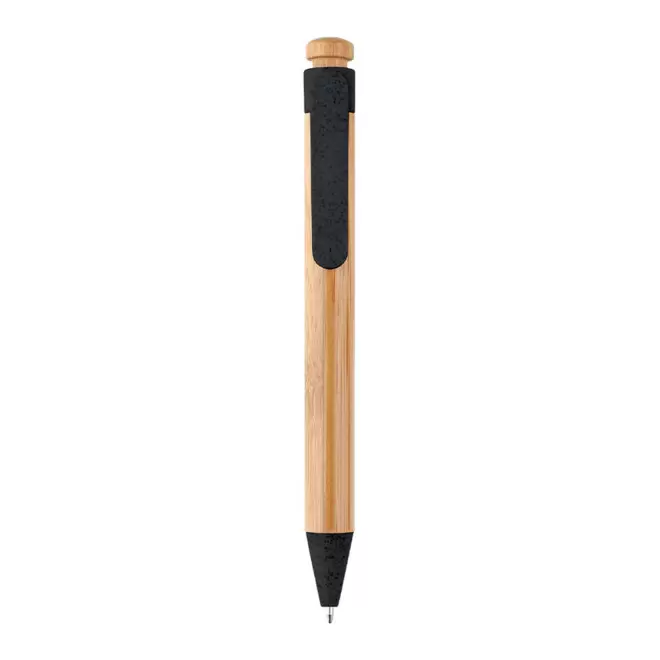 STYLO EN BAMBOU PERSONNALISABLE 'FARGESIA' - noir