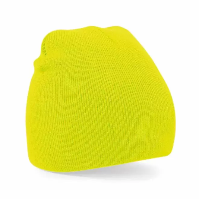 BONNET SANS REVERS PERSONNALISABLE 'CAPELINO' - jaune fluo