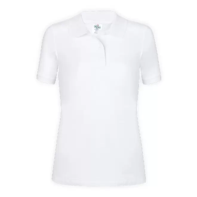 POLO FEMME PERSONNALISABLE BLANC 'TERIM 180' - blanc