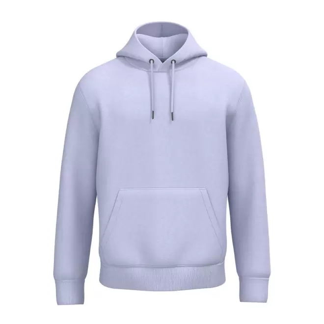 SWEAT-SHIRT MIXTE CAPUCHE PERSONNALISABLE 'NATIF' - parme