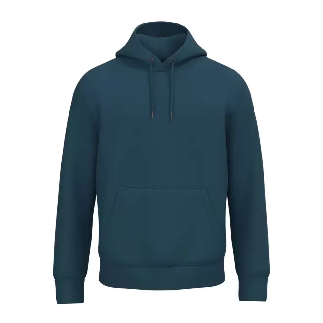 SWEAT-SHIRT MIXTE CAPUCHE PERSONNALISABLE 'NATIF' - bleu abysse