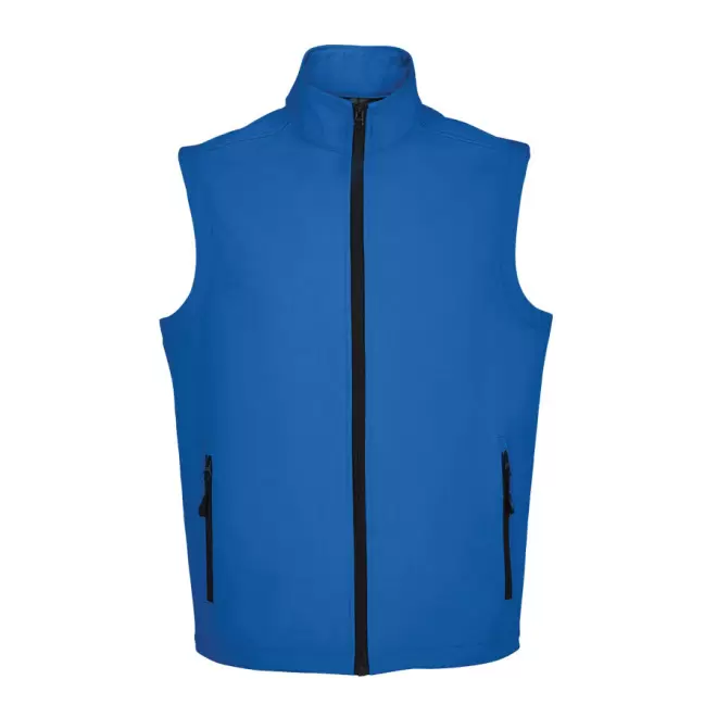 BODYWARMER SOFTSHELL HOMME PERSONNALISABLE 'RACE BW' - bleu royal