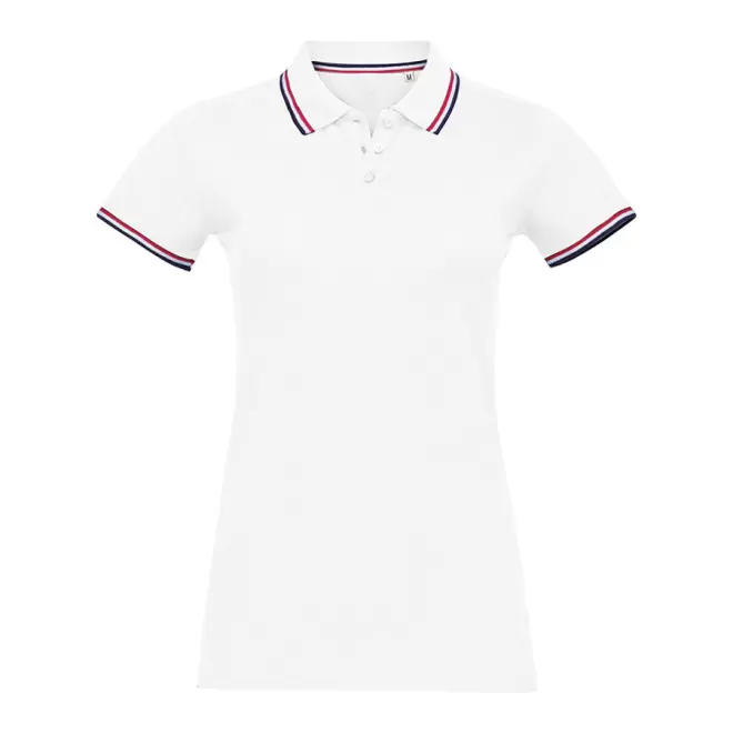 POLO FEMME A PERSONNALISER 'PRESTIGE' - blanc