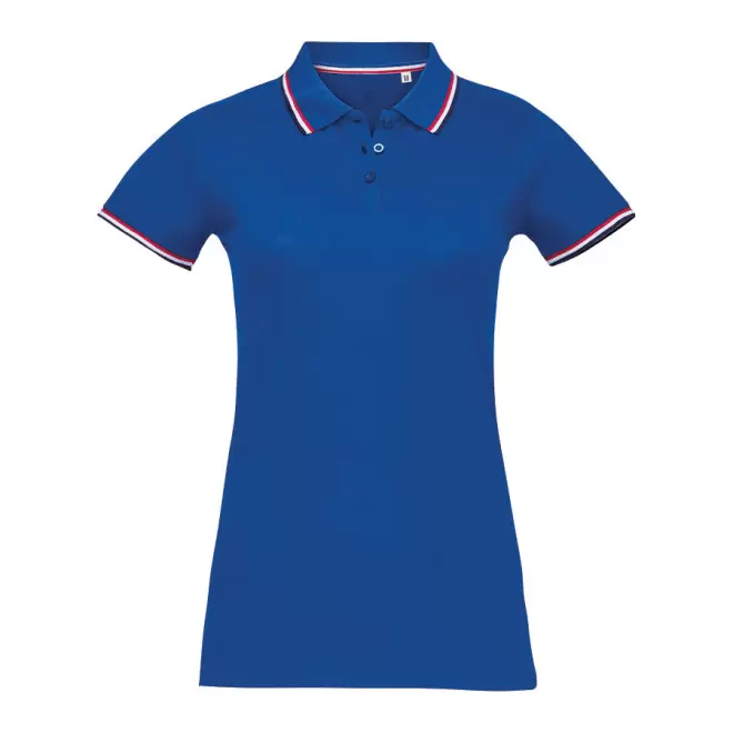 POLO FEMME A PERSONNALISER 'PRESTIGE' - bleu royal