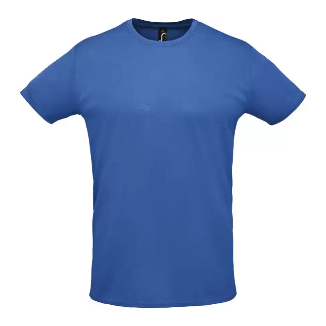 TEE-SHIRT DE SPORT RESPIRANT MIXTE PUBLICITAIRE 'SPRINT' - bleu royal