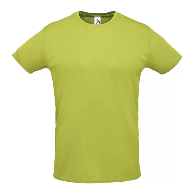 TEE-SHIRT DE SPORT RESPIRANT MIXTE PUBLICITAIRE 'SPRINT' - vert pomme