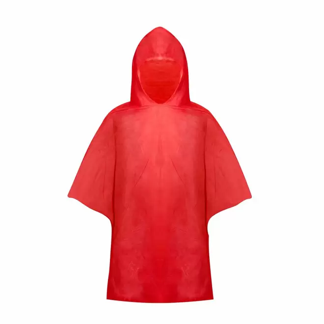 PONCHO ENFANT PERSONNALISABLE 'MONTELLA' - rouge
