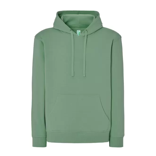 SWEAT-SHIRT MIXTE CAPUCHE JHK PERSONNALISABLE 'CORE 290' - aloe vera