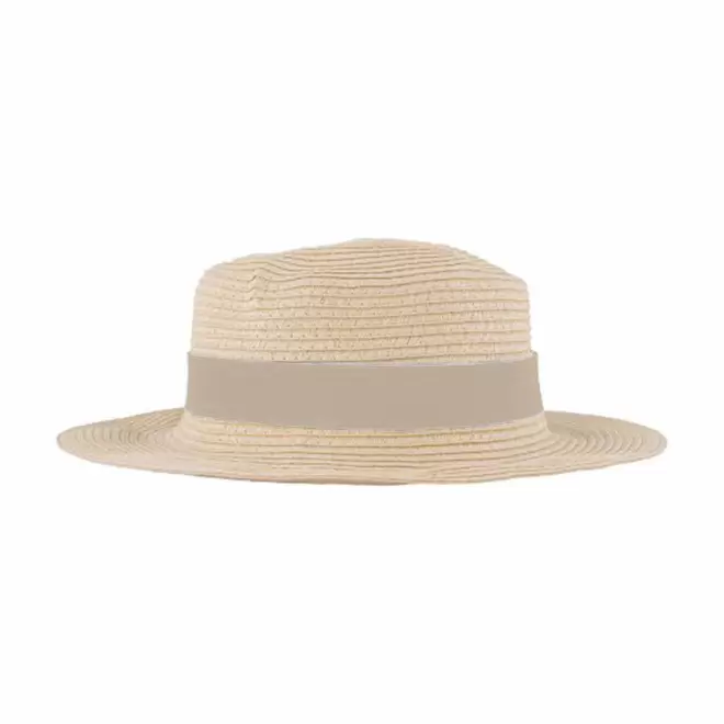 CHAPEAU CANOTIER PERSONNALISABLE 'CANOTO' - beige