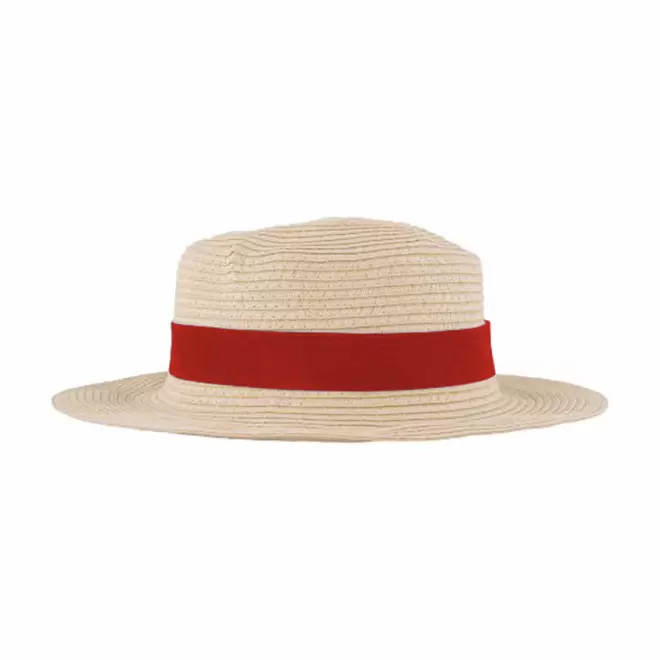 CHAPEAU CANOTIER PERSONNALISABLE 'CANOTO' - rouge