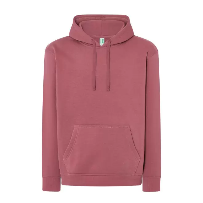 SWEAT-SHIRT MIXTE CAPUCHE JHK PERSONNALISABLE 'CORE 290' - rouge framboise