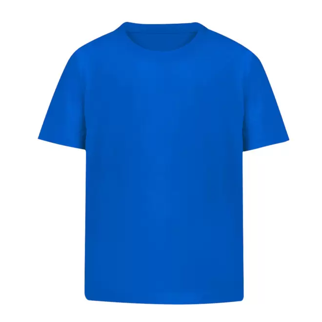 TEE-SHIRT ENFANT COULEUR PERSONNALISABLE 'NAYA' 160GM² - bleu