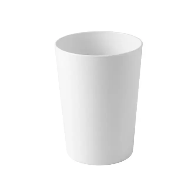GOBELET REUTILISABLE QUADRI 45 CL PERSONNALISE 'CUP' - blanc opaque
