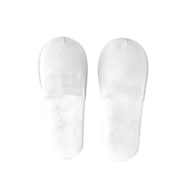 CHAUSSONS JETABLES PERSONNALISES 'FLUGO' - blanc