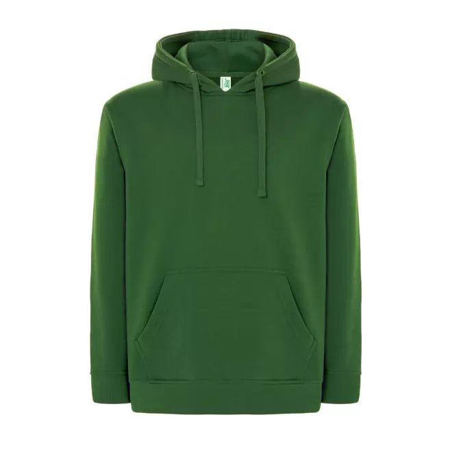 SWEAT-SHIRT MIXTE CAPUCHE JHK PERSONNALISABLE 'CORE 290' - vert bouteille