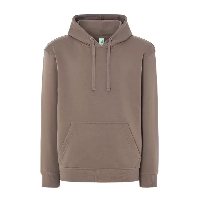 SWEAT-SHIRT MIXTE CAPUCHE JHK PERSONNALISABLE 'CORE 290' - marron