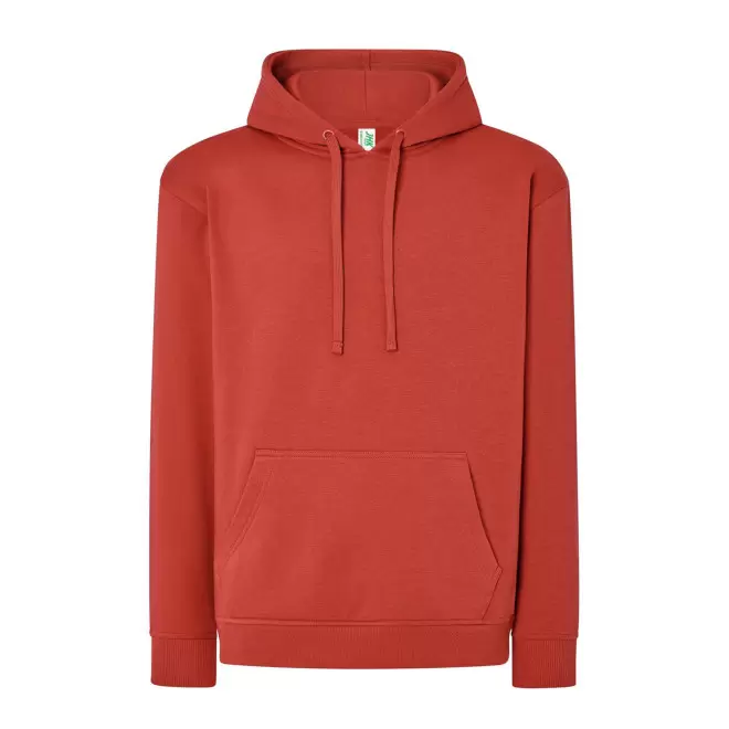 SWEAT-SHIRT MIXTE CAPUCHE JHK PERSONNALISABLE 'CORE 290' - rouge brique