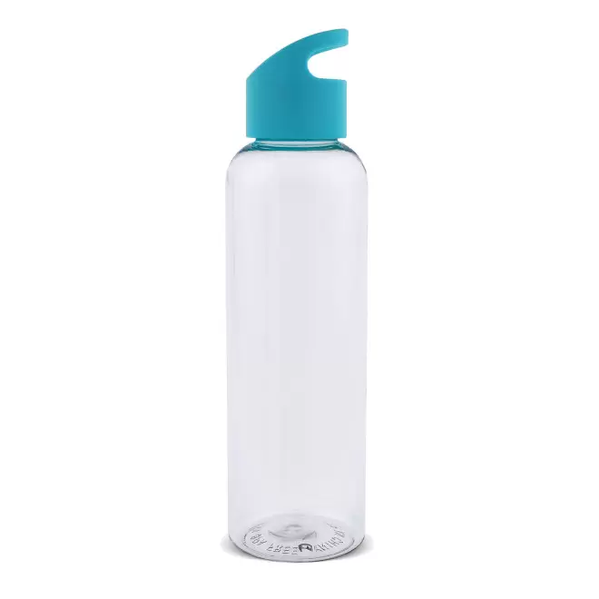 BOUTEILLE CORPS TRANSPARENT RPET PERSONNALISABLE 'SIMCOE' - turquoise