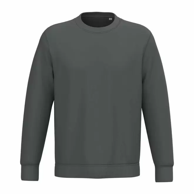 SWEAT-SHIRT MIXTE PERSONNALISABLE COL ROND 'NATIF' - gris métal