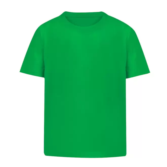 TEE-SHIRT ENFANT COULEUR PERSONNALISABLE 'NAYA' 160GM² - vert