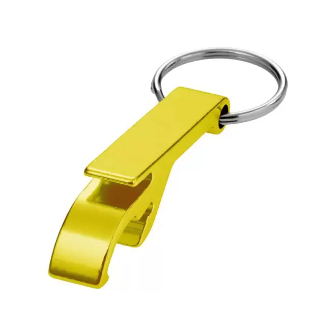 PORTE-CLÉS DÉCAPSULEUR PERSONNALISABLE 'OFFNER' - jaune