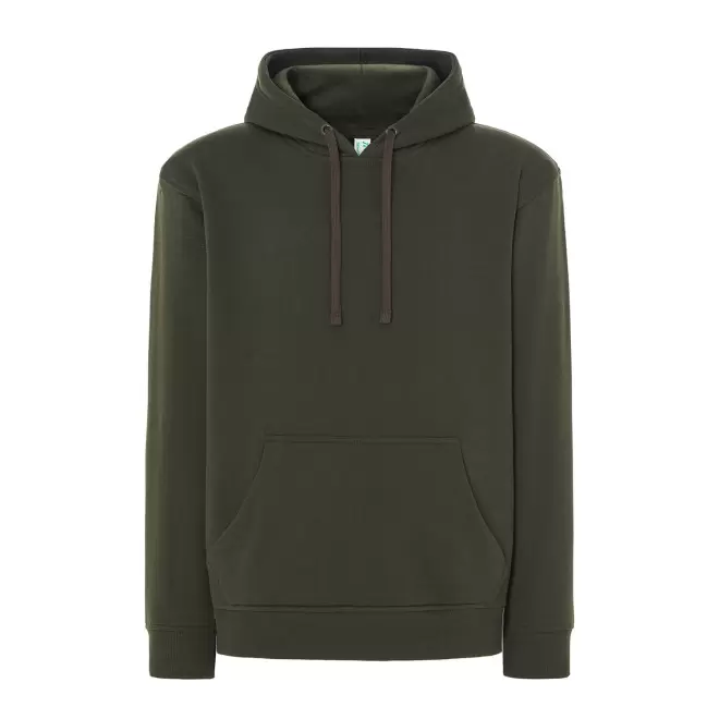 SWEAT-SHIRT MIXTE CAPUCHE JHK PERSONNALISABLE 'CORE 290' - vert forêt