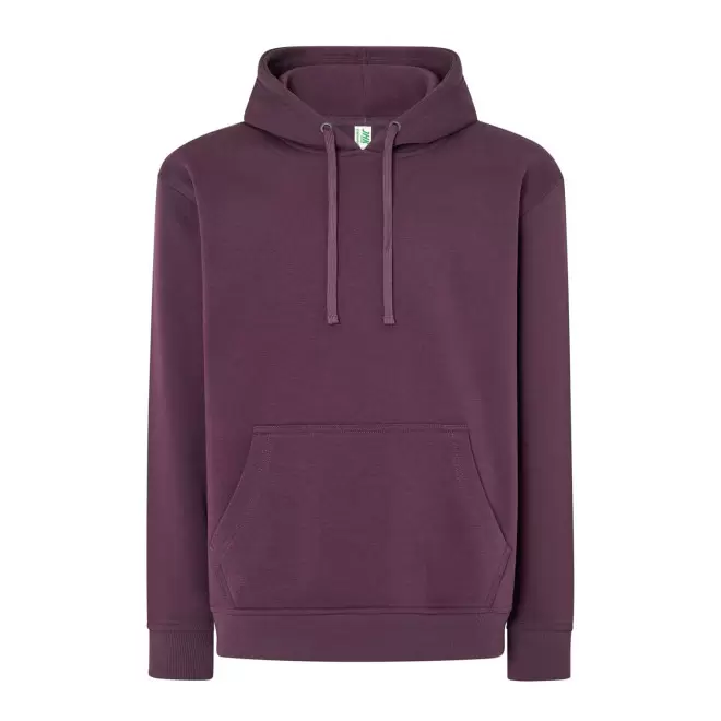 SWEAT-SHIRT MIXTE CAPUCHE JHK PERSONNALISABLE 'CORE 290' - prune