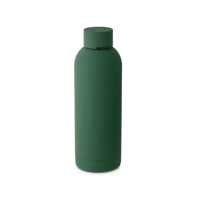 BOUTEILLE ISOTHERME 550ML PERSONNALISEE 'SPAZIO SOFT' - vert
