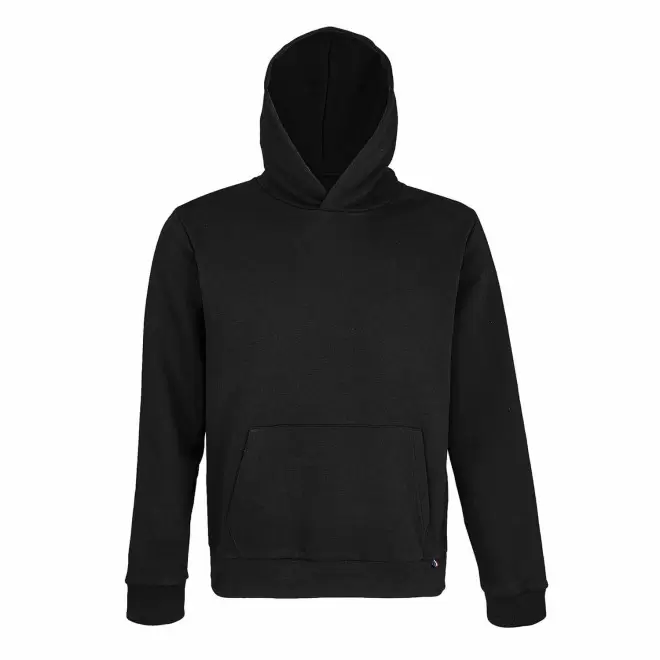 SWEAT-SHIRT MIXTE CAPUCHE MIF PERSONNALISABLE ATF® 'GABRIEL' - noir