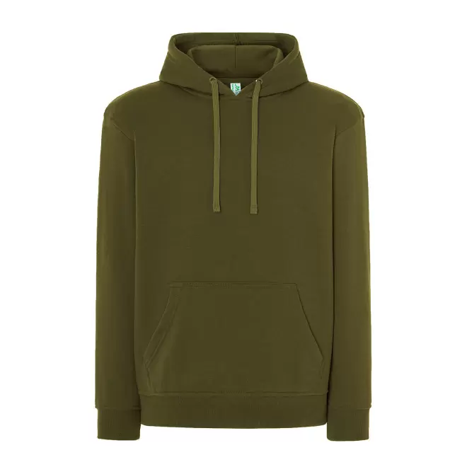 SWEAT-SHIRT MIXTE CAPUCHE JHK PERSONNALISABLE 'CORE 290' - vert kaki