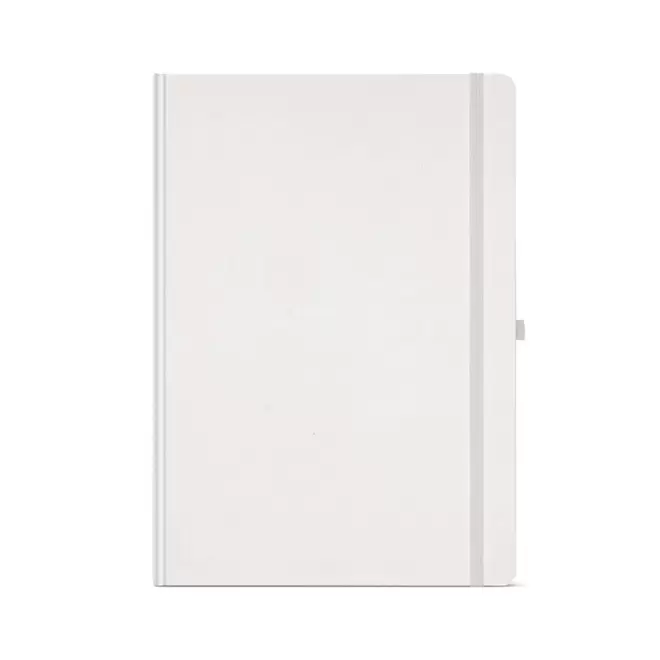 CARNET A4 CARTON RECYCLE PERSONNALISABLE 'ORMA' - blanc