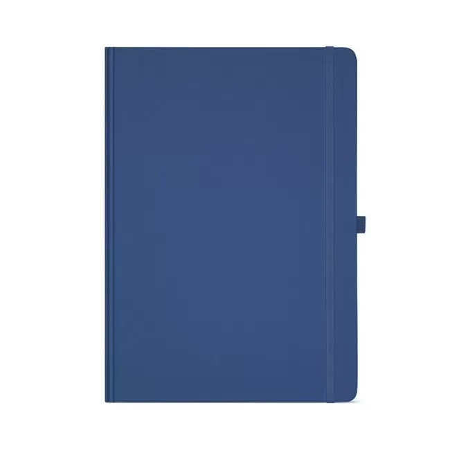 CARNET A4 CARTON RECYCLE PERSONNALISABLE 'ORMA' - bleu