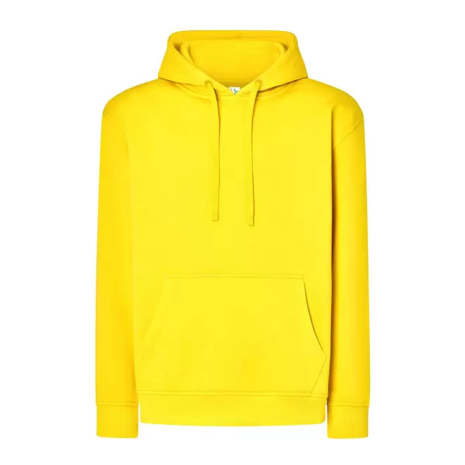 SWEAT-SHIRT MIXTE CAPUCHE JHK PERSONNALISABLE 'CORE 290' - jaune