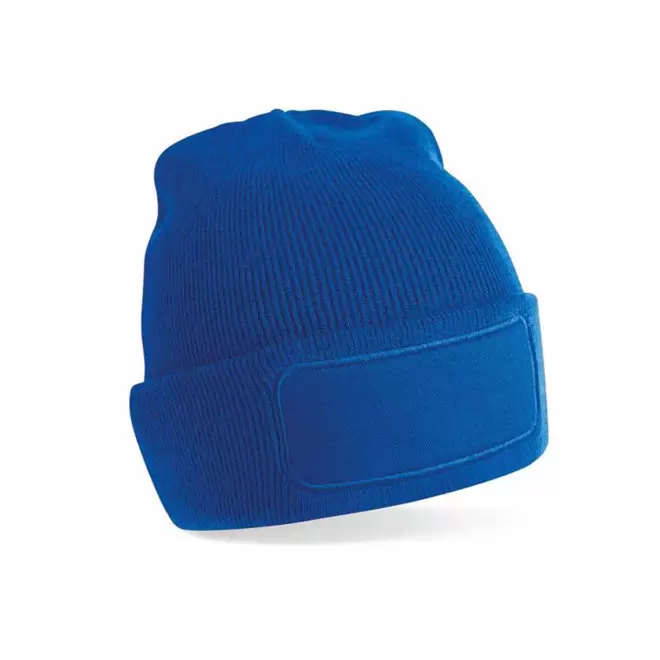 BONNET REVERS PERSONNALISABLE 'CAPELINO PATCH RECTANGLE' - bleu royal