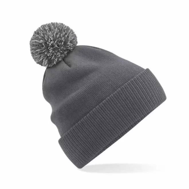 BONNET REVERS PERSONNALISABLE 'SNOBI RECYCLE' - gris