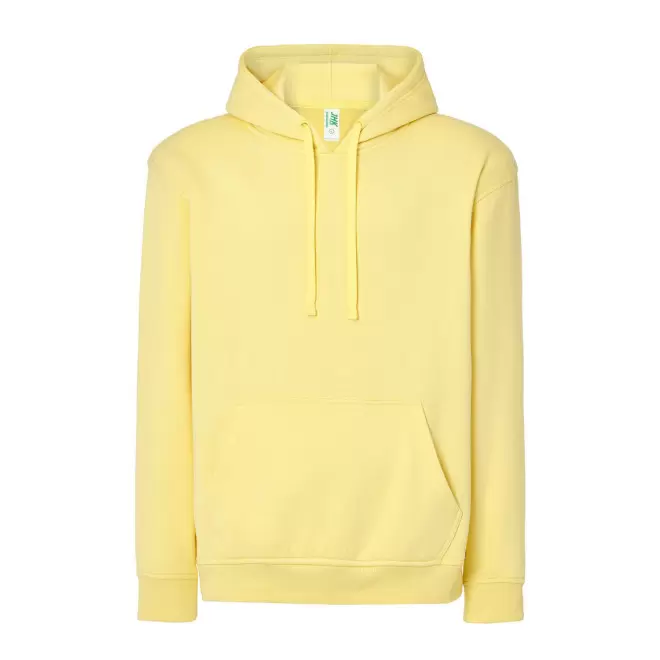 SWEAT-SHIRT MIXTE CAPUCHE JHK PERSONNALISABLE 'CORE 290' - jaune pastel